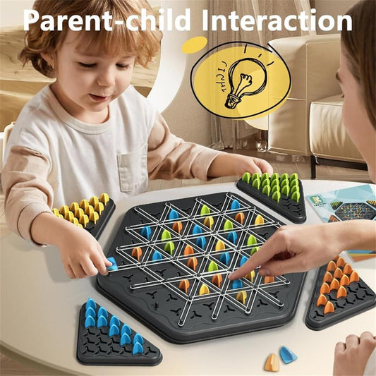 Chain Triangle Chess Game – Fun & Educational Board Game for All Ages